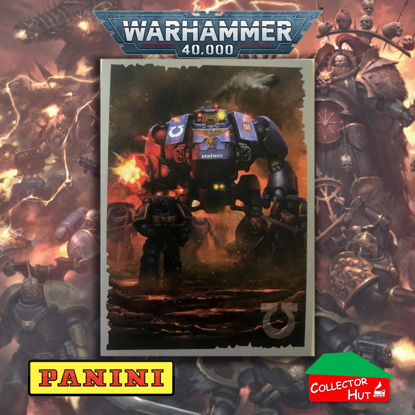 PANINI Warhammer 40,000 Warriors of the Emperor Stickers You Choose