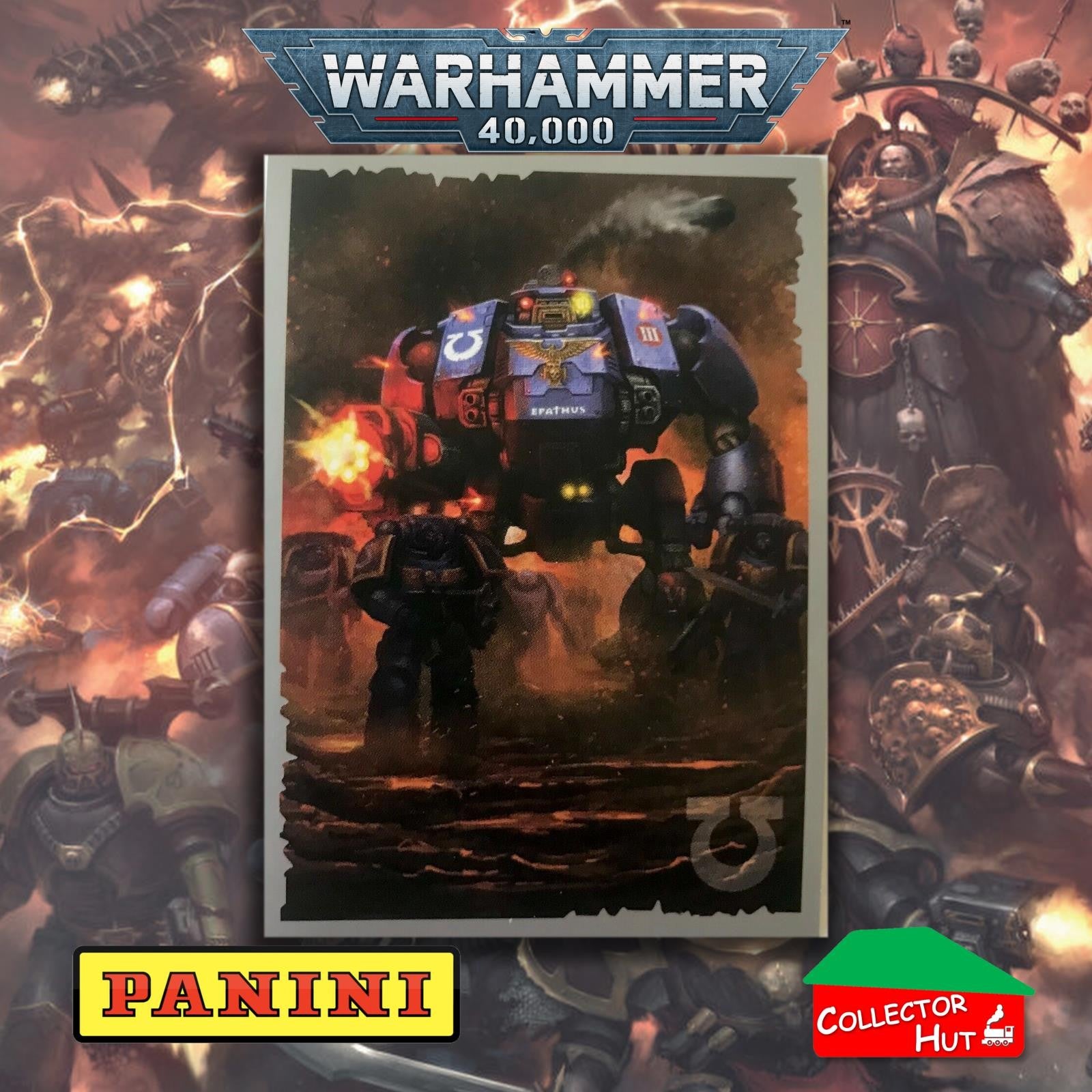 PANINI Warhammer 40,000 Warriors of the Emperor Stickers You Choose