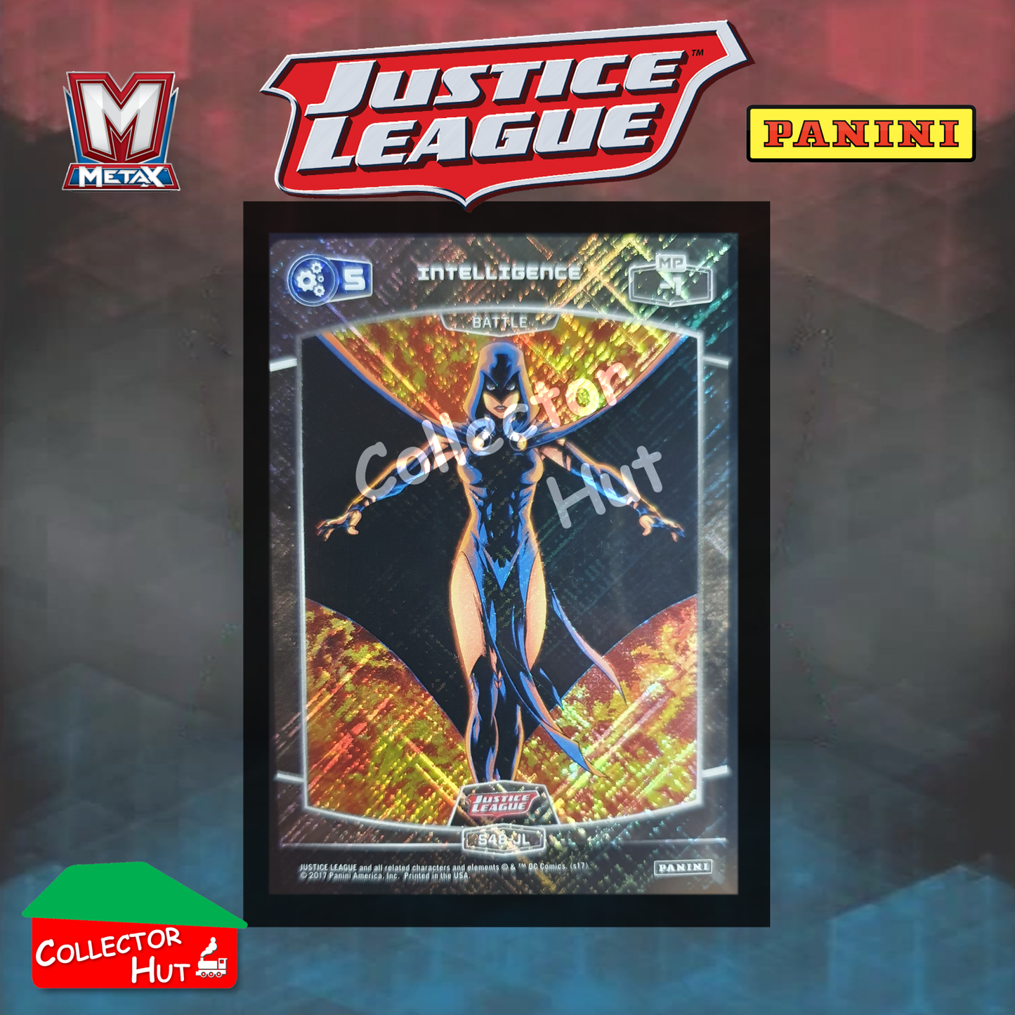 Panini MetaX DC Justice League Foil Cards S1-S72 Choose Your Card