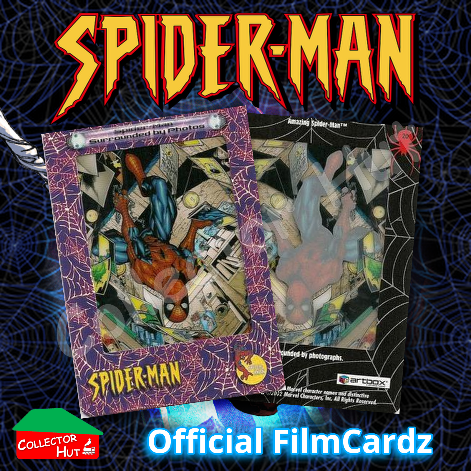 Marvel Spider-Man 2002 Artbox FilmCardz Choose Your Card!