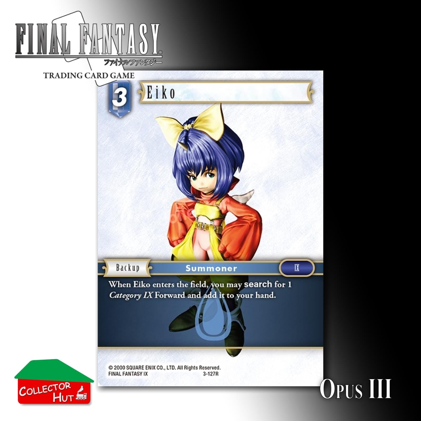 Final Fantasy Trading Card Game OPUS III 3 Singles You Choose