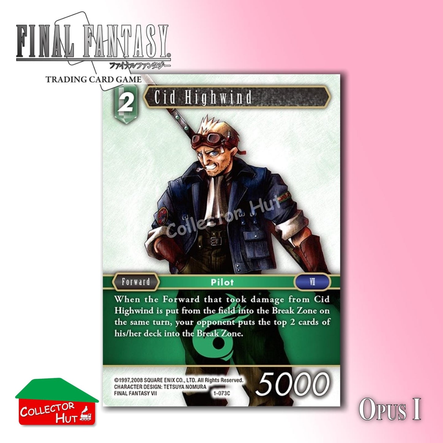 Final Fantasy Trading Card Game OPUS I Singles You Choose