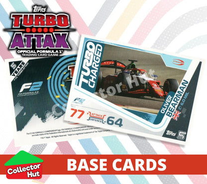 Topps Turbo Attax Formula 1 F1 2024 #167-312 Base Cards YOU CHOOSE