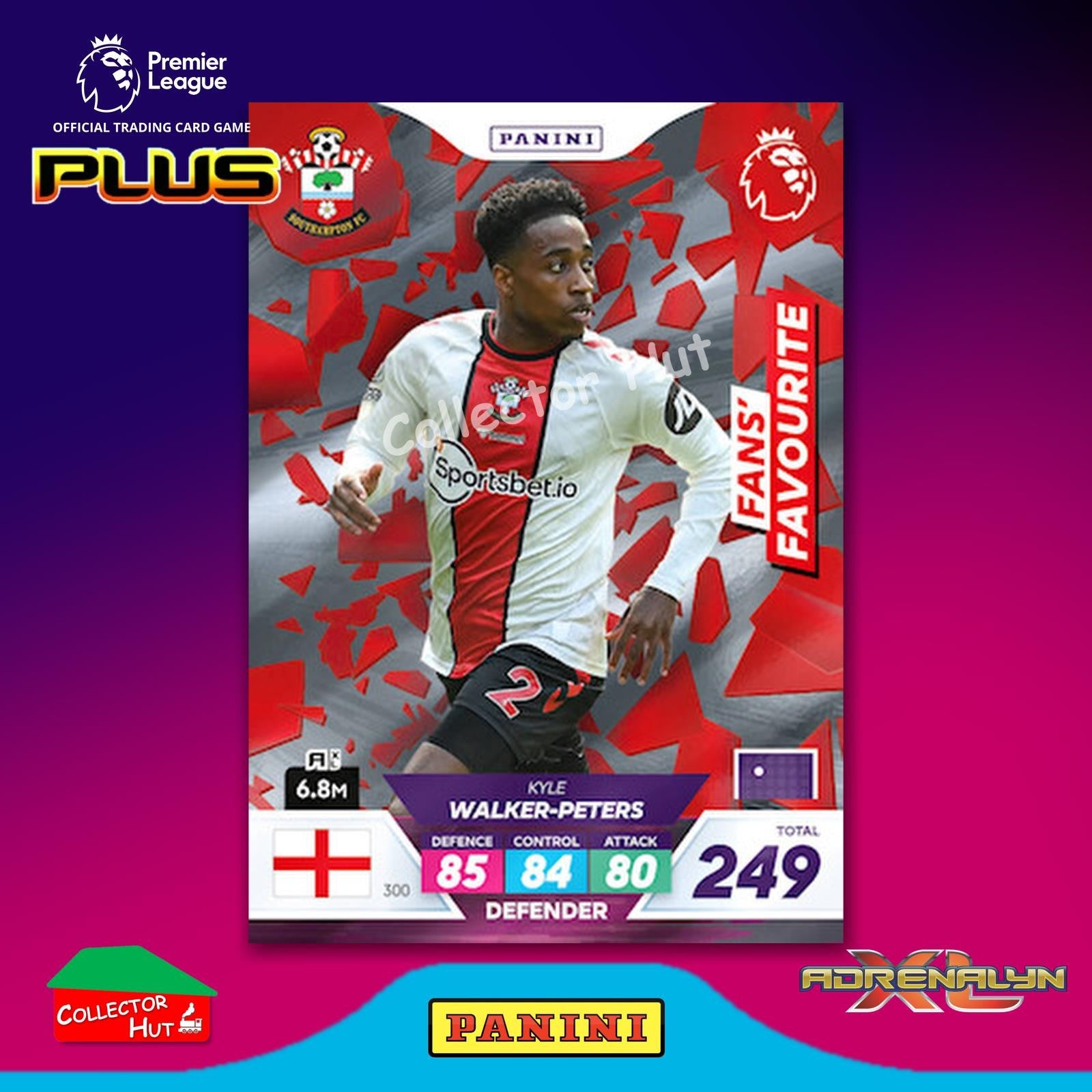 Panini Premier League Adrenalyn XL PLUS 2023 2022/23 Base Cards #190 - #369