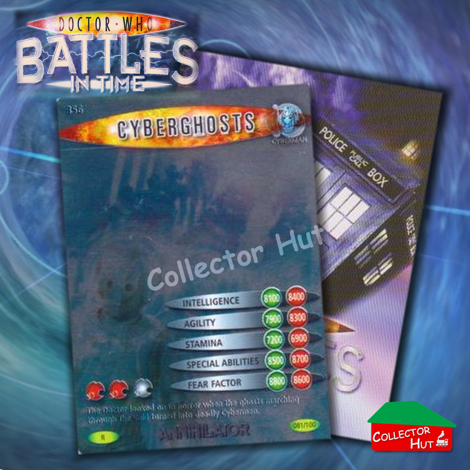 DOCTOR WHO Battles in Time #276-375 ANNIHILATOR RARE & COMMON Cards YOU CHOOSE