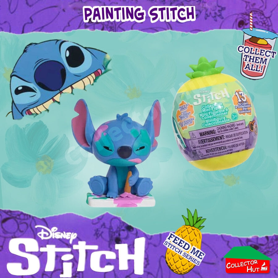 Disney Stitch Feed Me Mini Figures Series 4 PINEAPPLE POD Identified SEALED