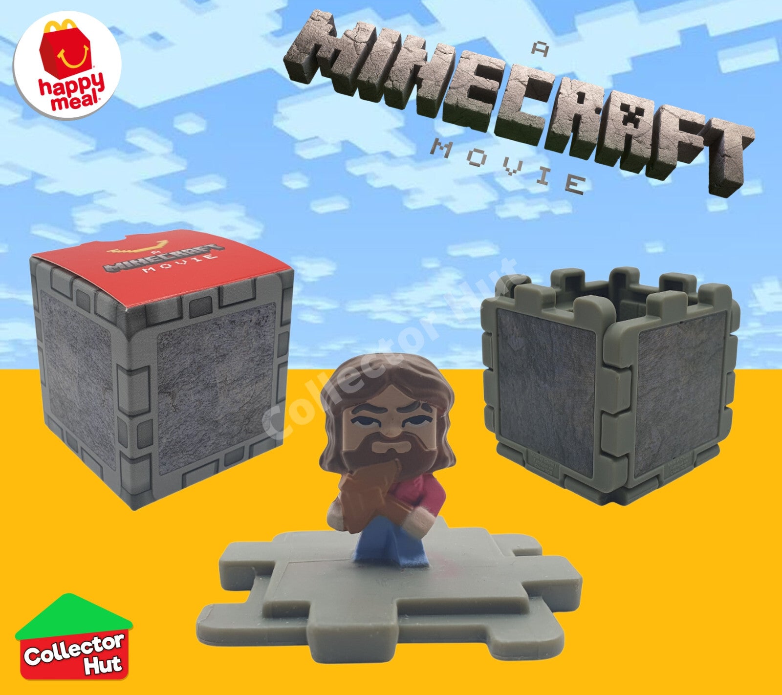 MInecraft Movie McDonald's Happy Meal Toys 2025