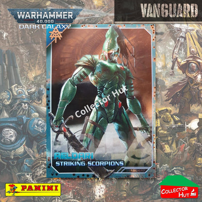 PANINI Warhammer 40,000 Dark Galaxy Parallel Trading Card Crusade Vanguard Purge
