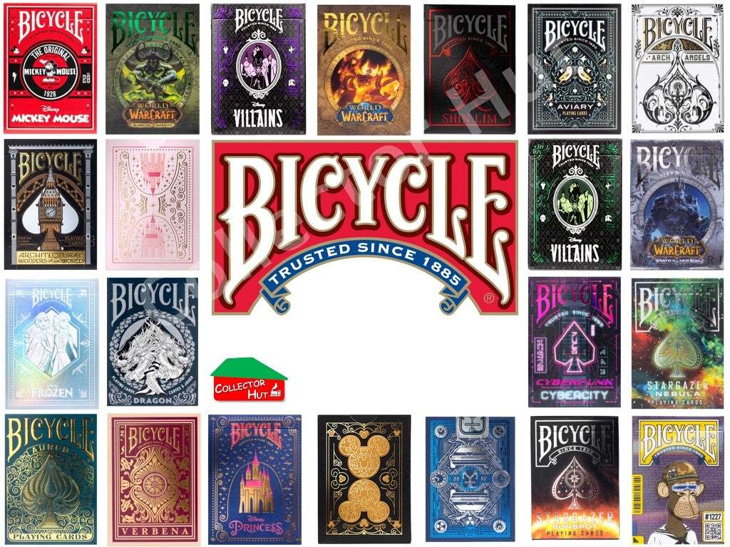 Bicycle Novelty Playing Cards GENUINE Disney Warcraft Stargazer Pick a Theme