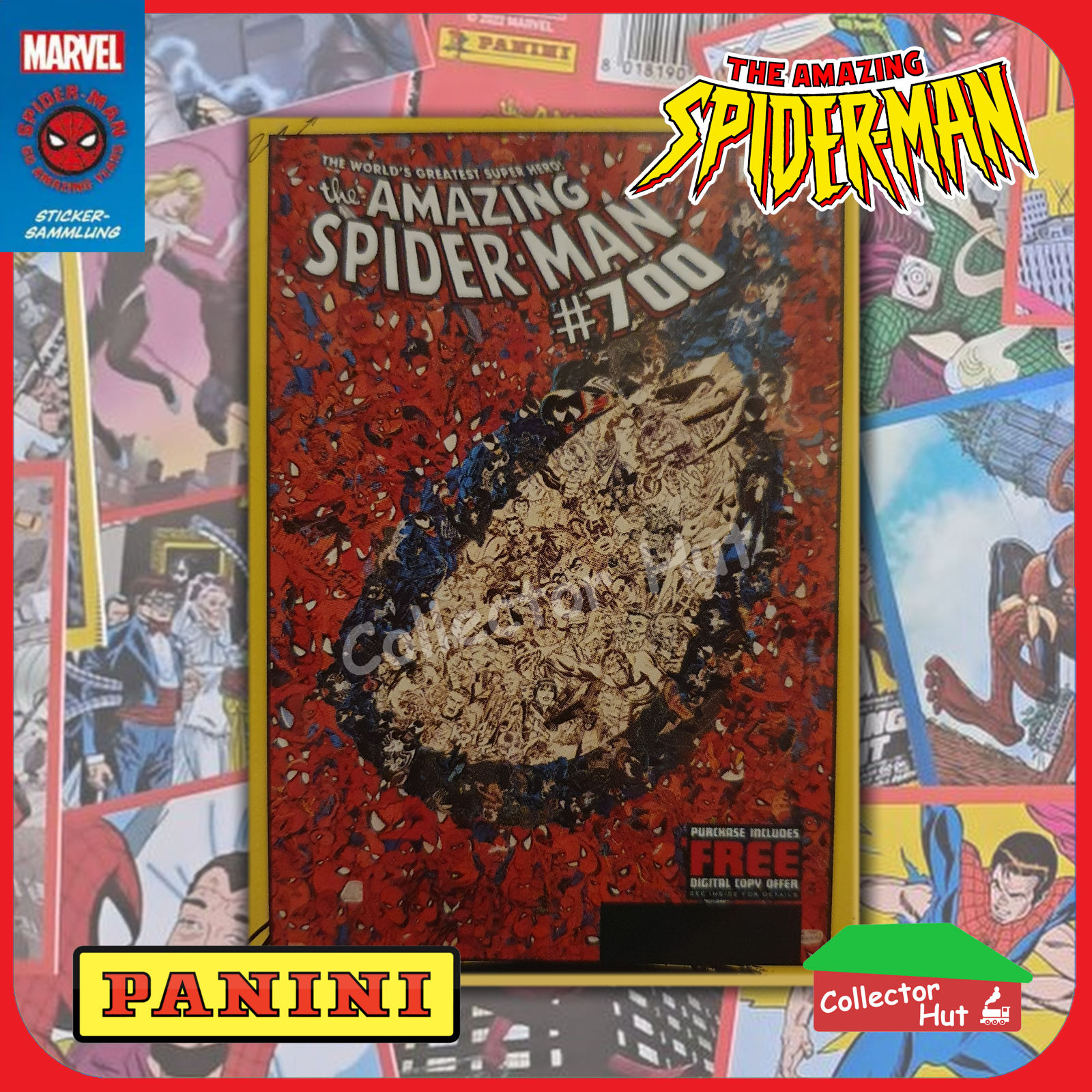 Panini The Amazing Spider-Man 60th Anniversary Trading Cards Singles 1-60