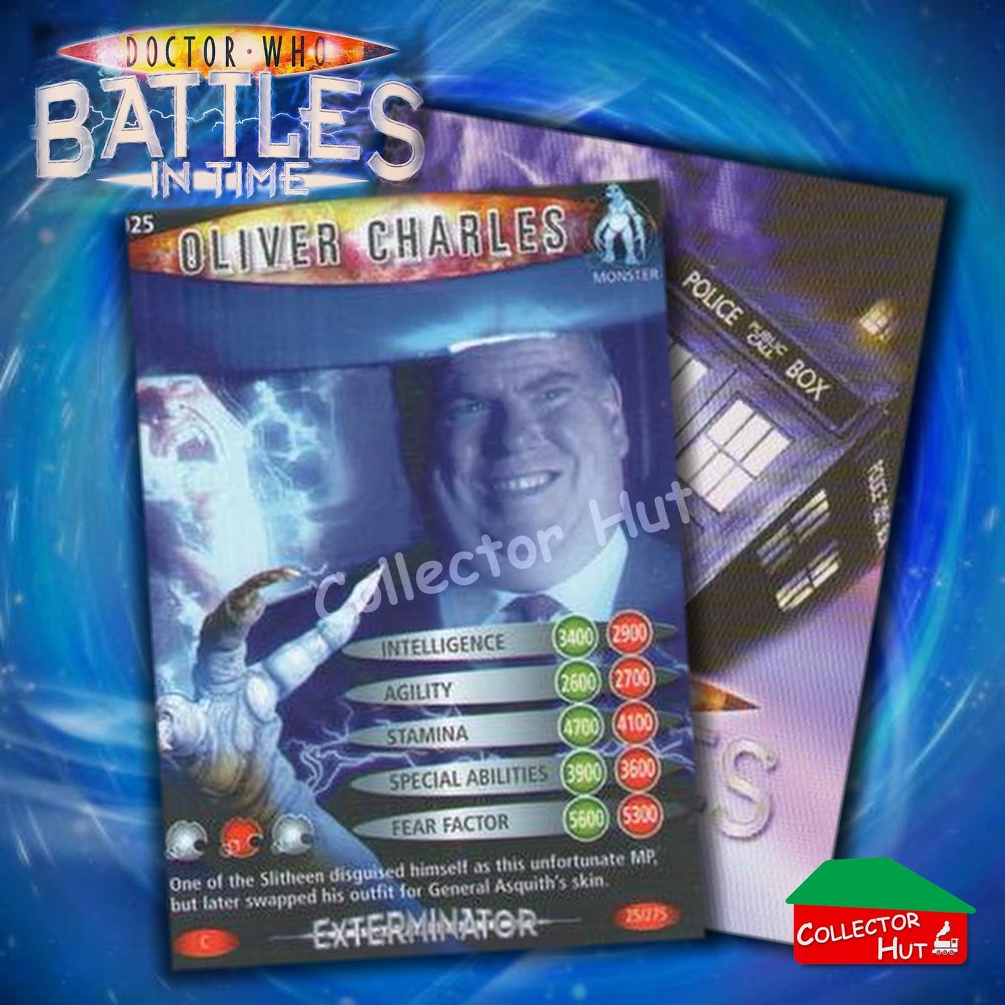 DOCTOR WHO Battles in Time #1-139 EXTERMINATOR RARE & COMMON Cards YOU CHOOSE