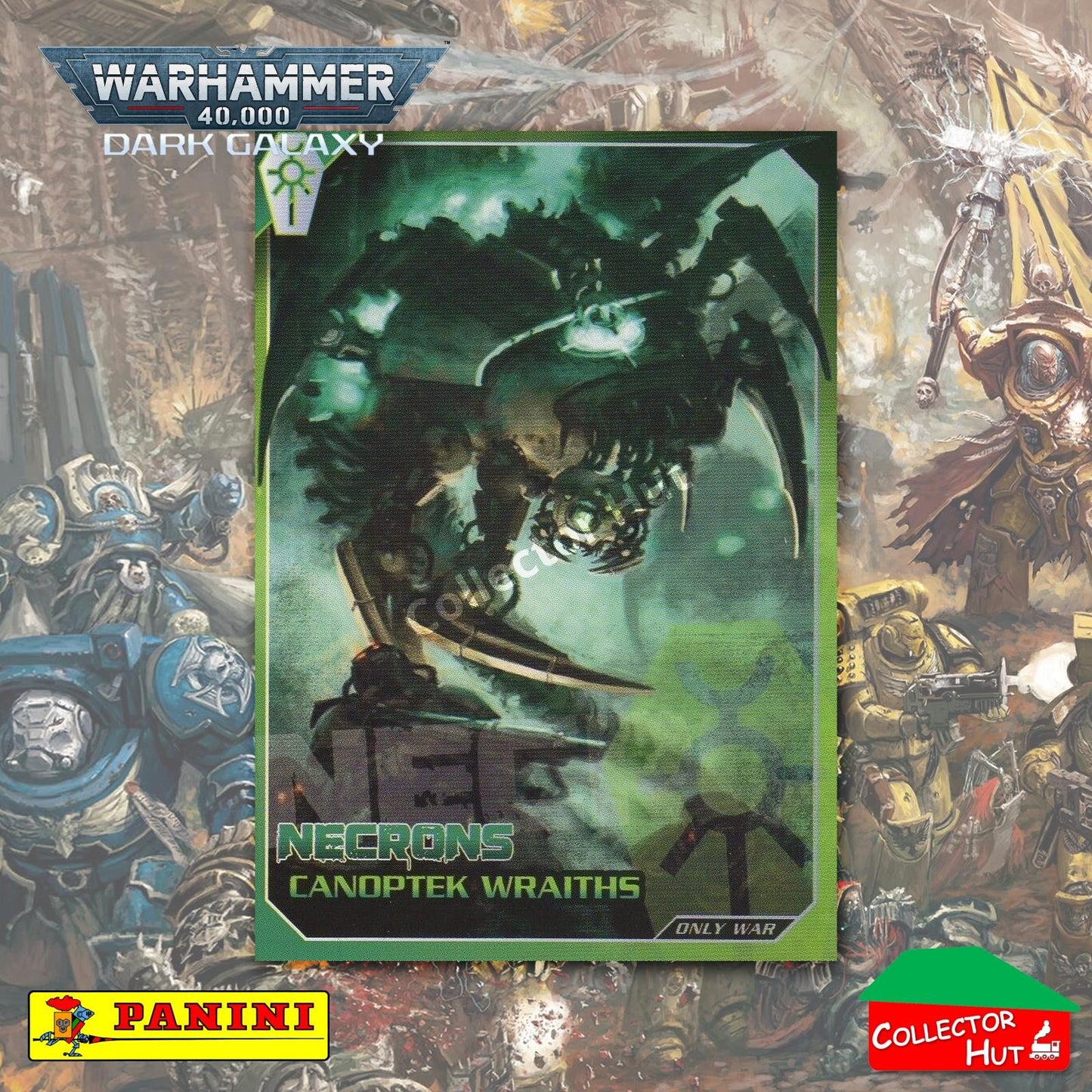 PANINI Warhammer 40,000 Dark Galaxy Only War Base Trading Cards #1-225