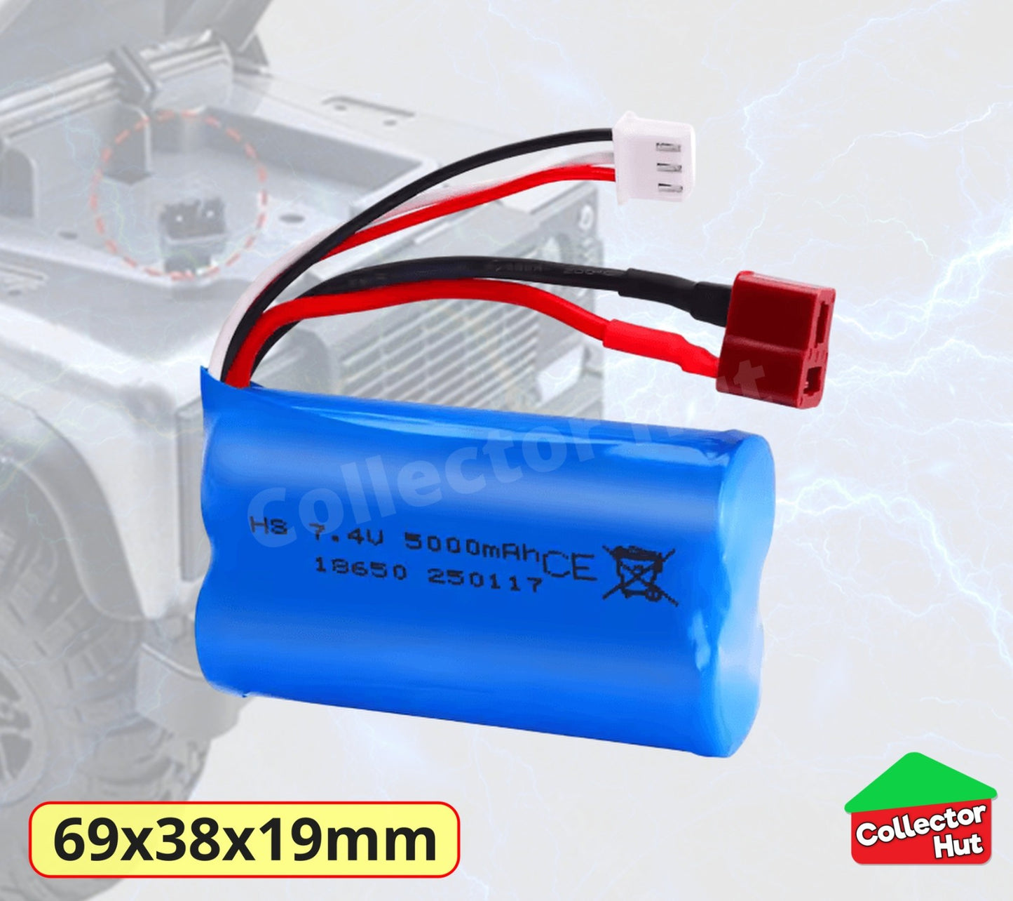 RC Lipo Batteries Car Truck JST SM Plug USB Chargers 7.4V