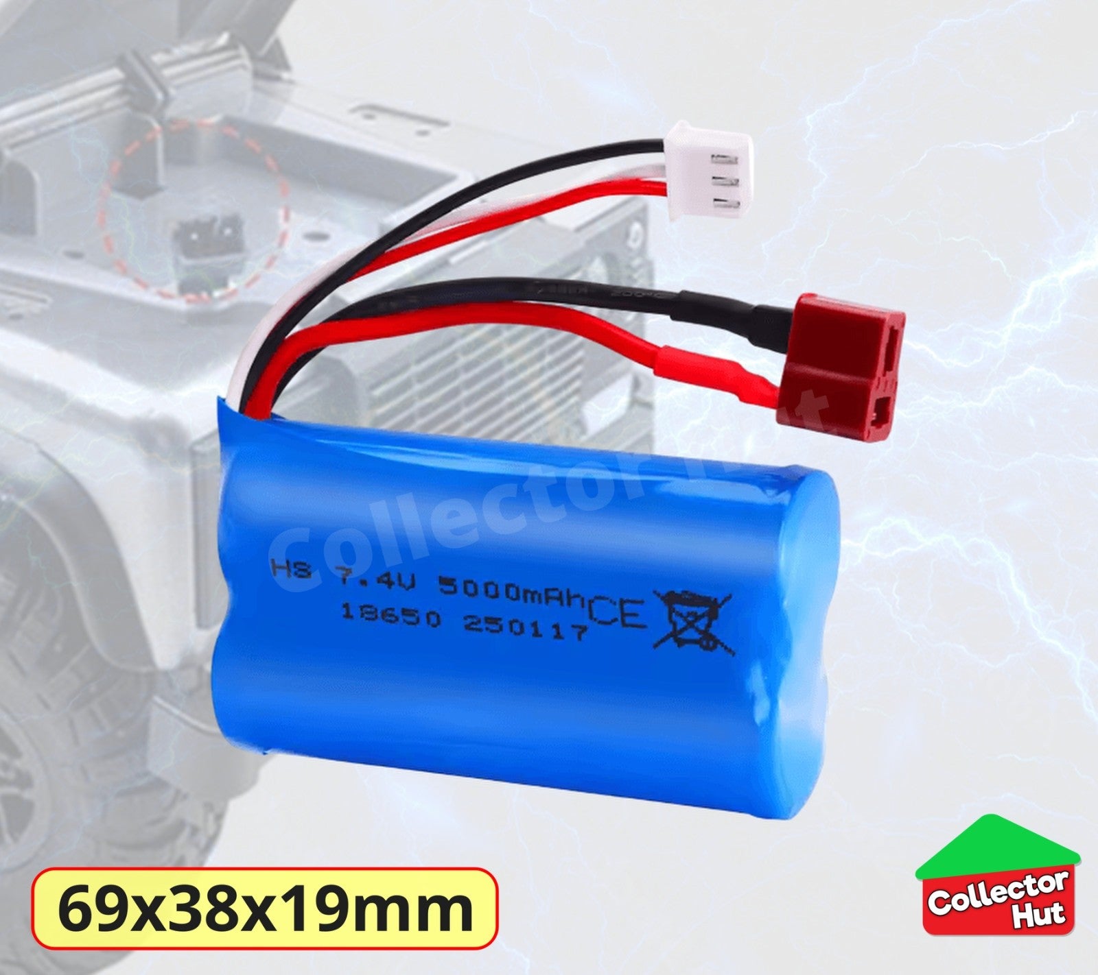 RC Lipo Batteries Car Truck JST SM Plug USB Chargers 7.4V
