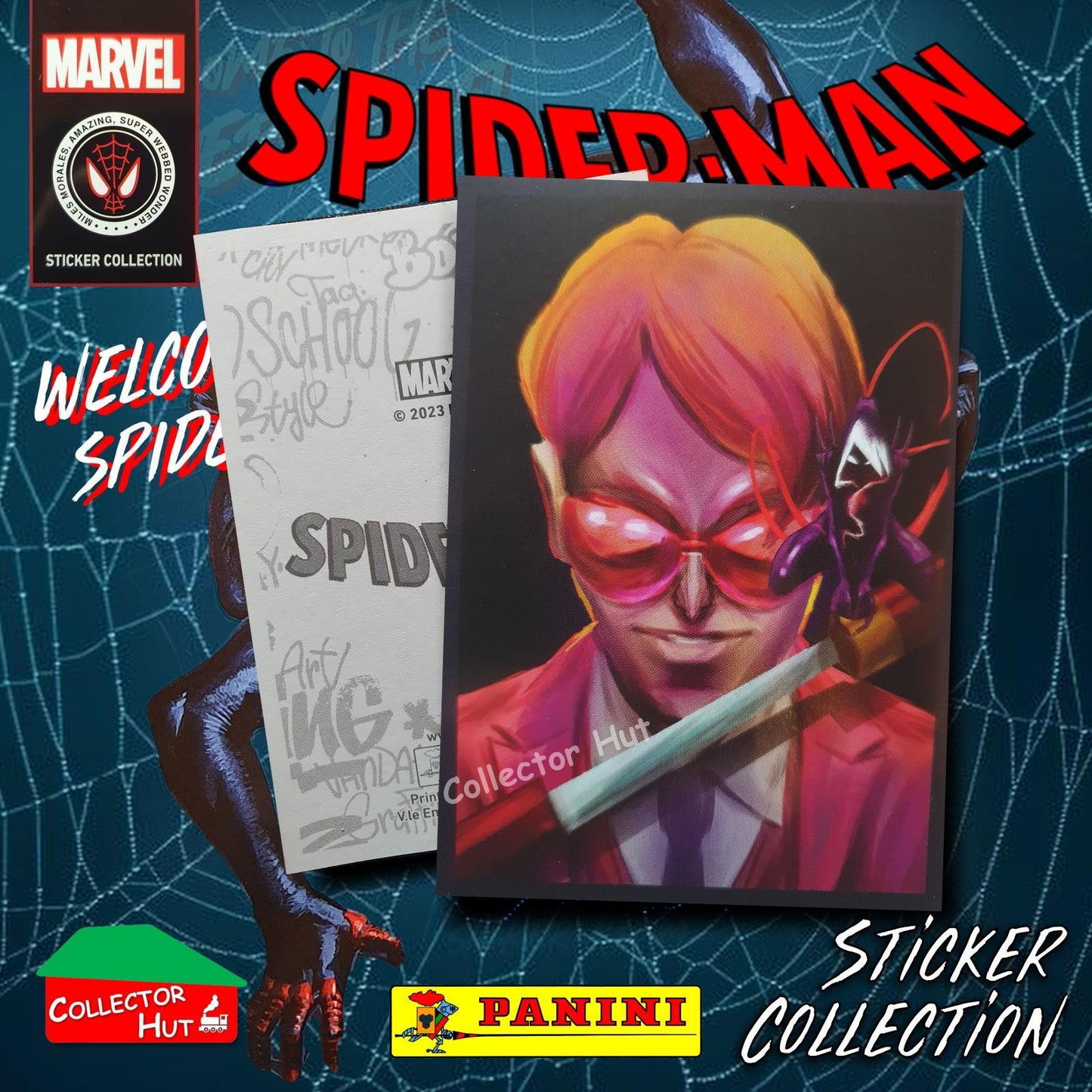 Panini Spider-Man Spider-Verse 2023 Collection Sticker Singles #1-163 & F1-30