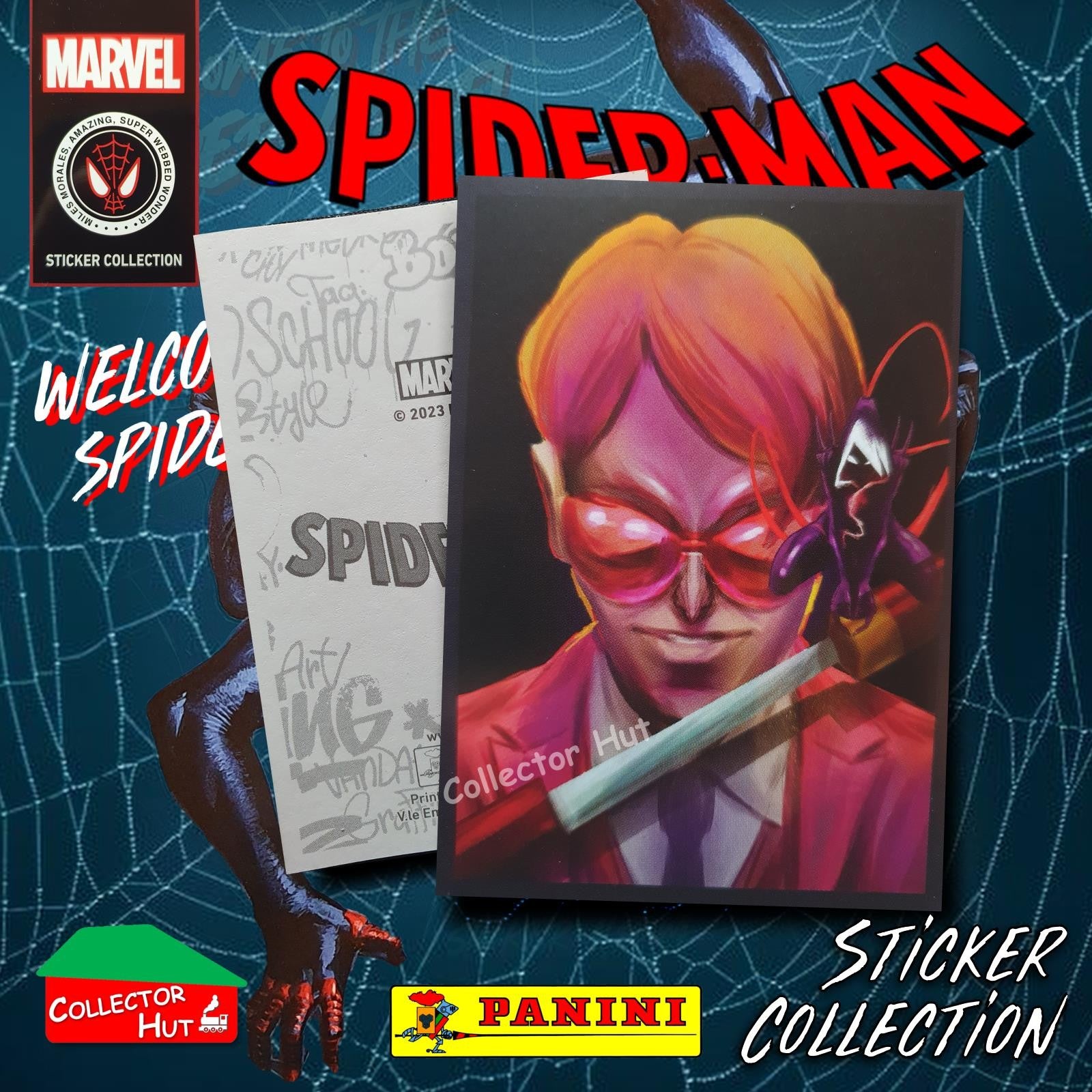 Panini Spider-Man Spider-Verse 2023 Collection Sticker Singles #1-163 & F1-30