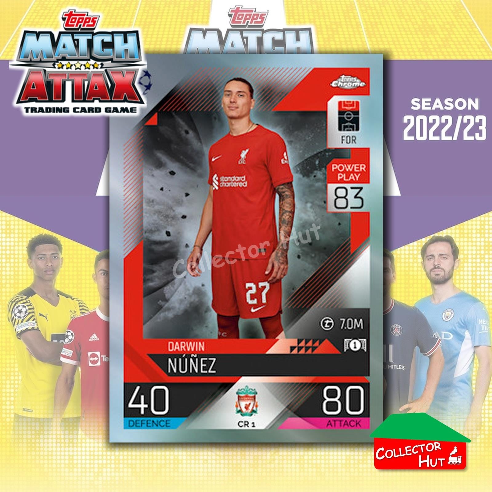 Topps Match Attax EuropA Champions League 2022/23 FOIL LEGEND LIMITED CARDS