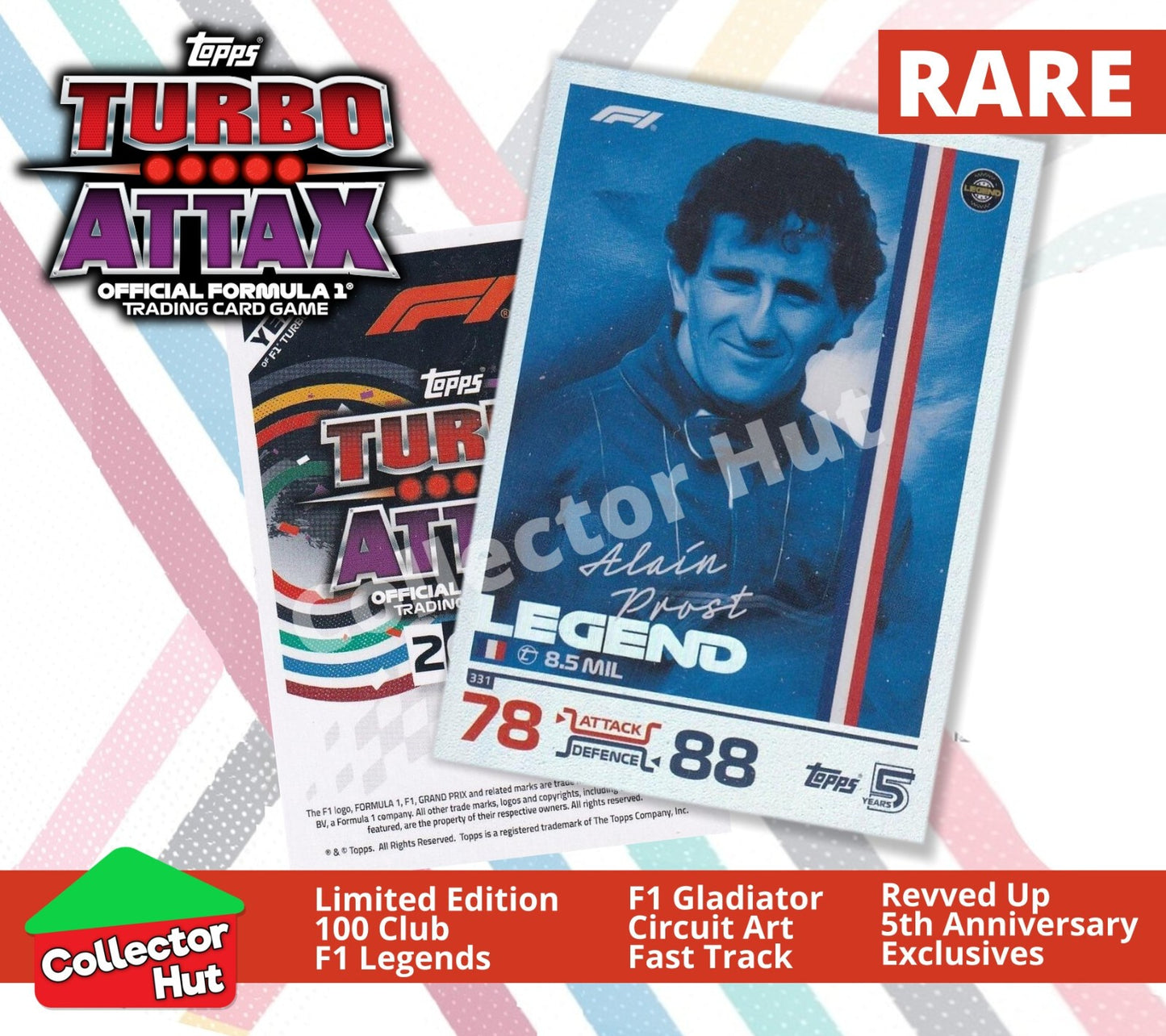 Topps Turbo Attax Formula 1 F1 2024 #313-344 RARE Limited Cards YOU CHOOSE