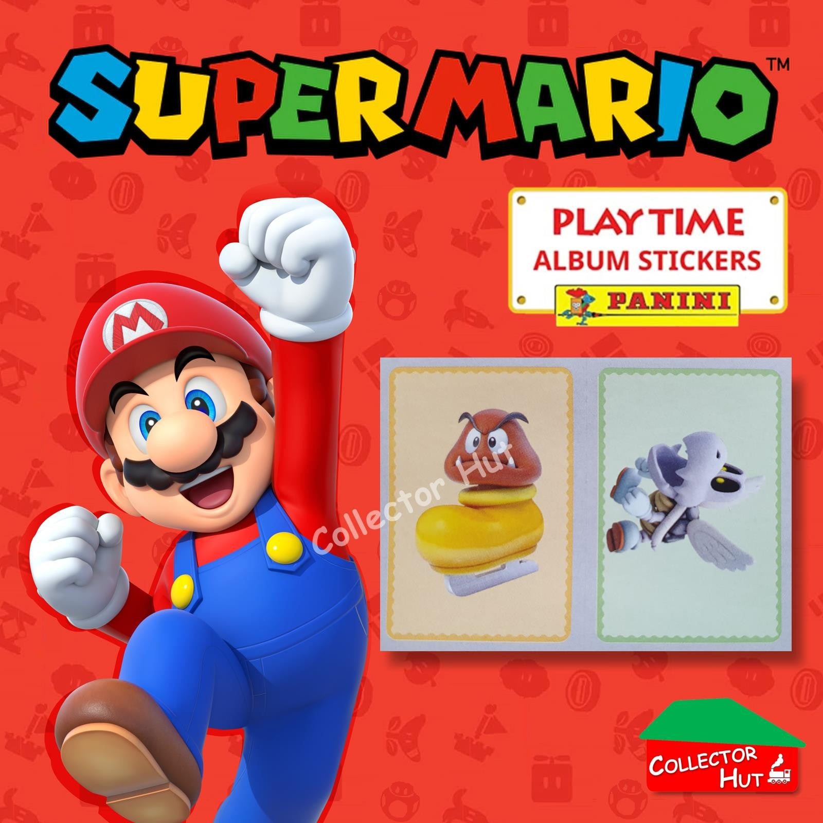 Panini Super Mario Playtime Sticker Collection Singles