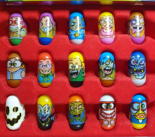 Mighty Beanz (2004) JA-RU Beans 1-36 & Rare COMPLETE BASE SET