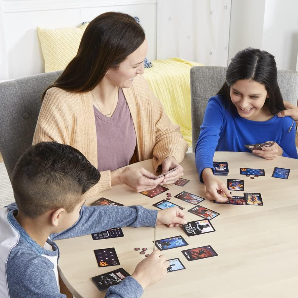 Marvel Mayhem Card Game Ages 8+ Fun Game for Marvel Super Hero Fans 2-4 Players