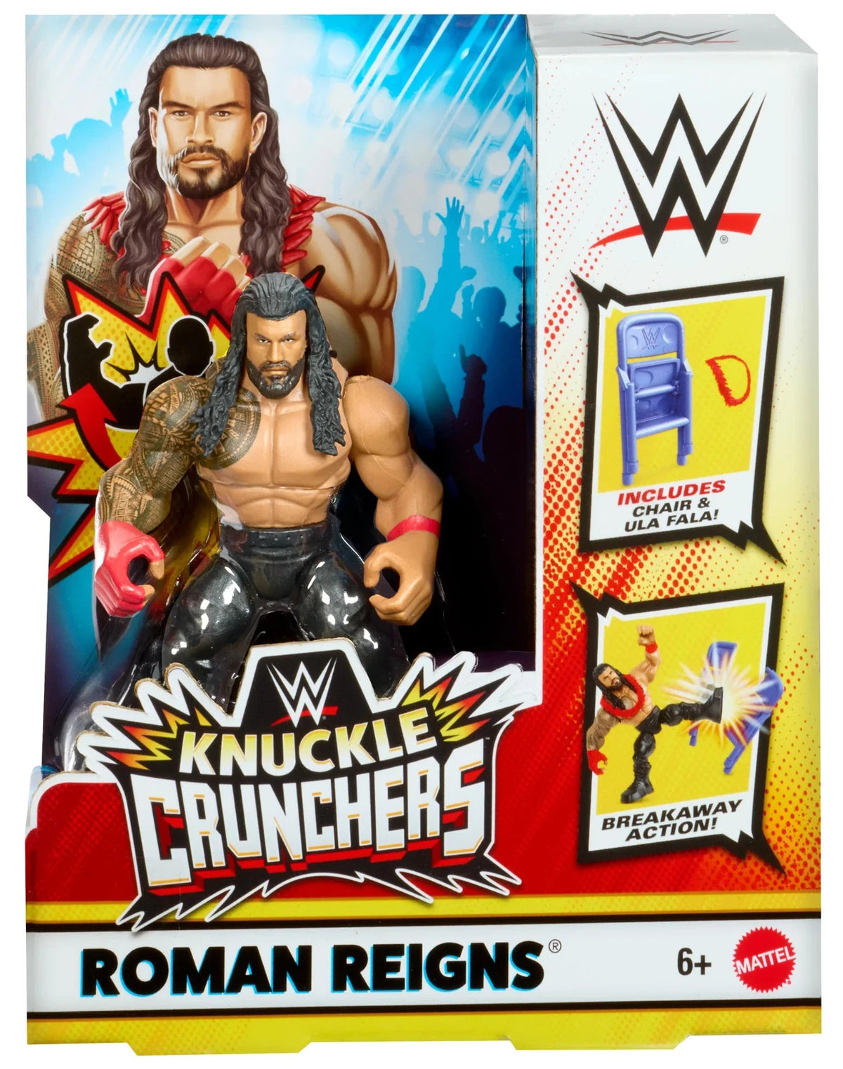 WWE Knuckle Crunchers Action Figures with Accessories