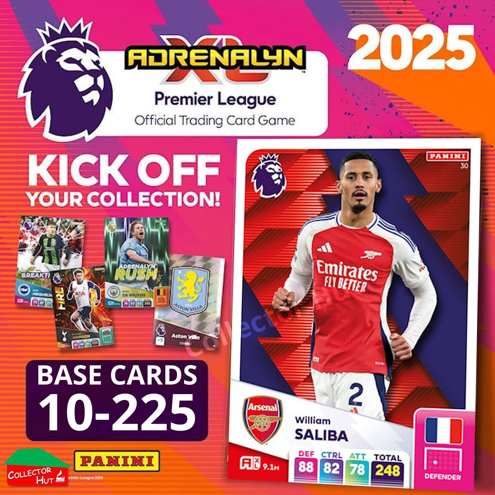 Panini Adrenalyn XL Premier League 2025 2024/25 Base & Foils #10-225
