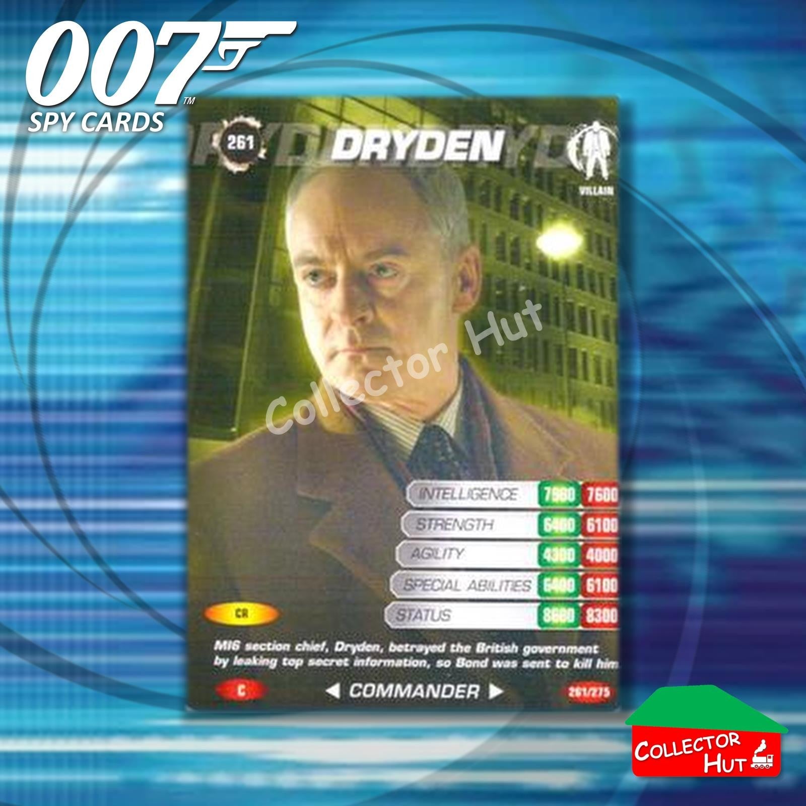 James Bond 007 Commander Spy Cards BASE COMMON YOU CHOOSE