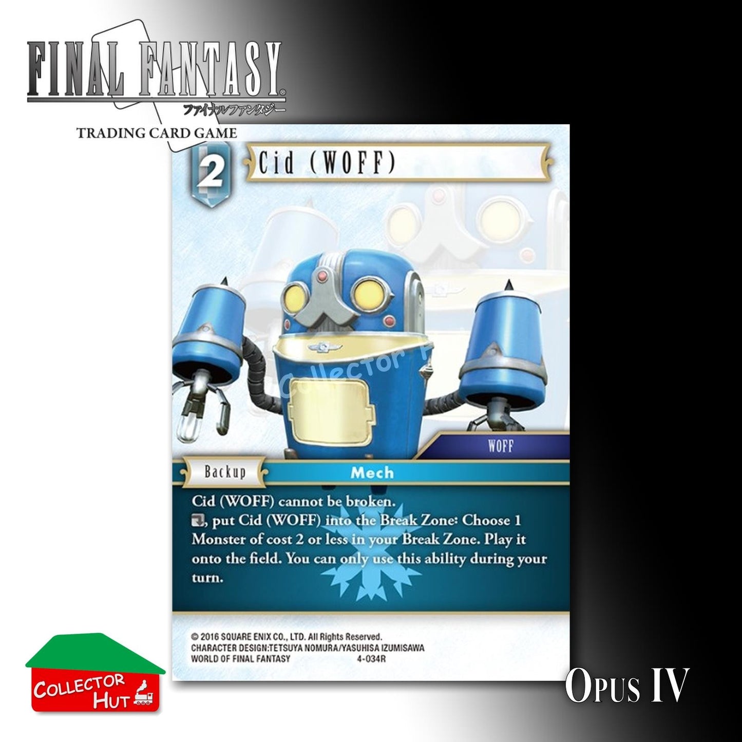 Final Fantasy Trading Card Game OPUS IV 4 FOIL CARDS You Choose