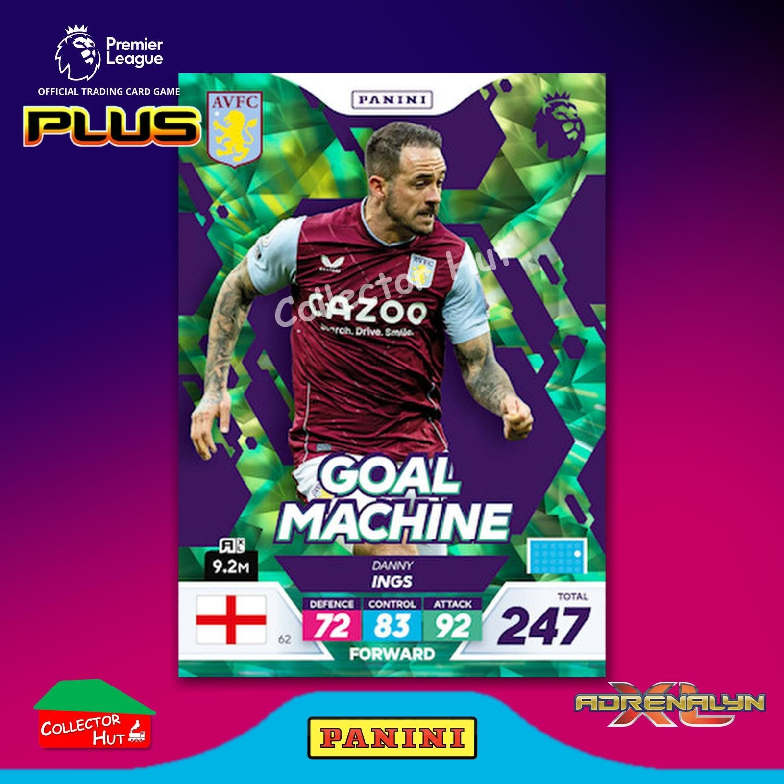 Panini Premier League Adrenalyn XL PLUS 2023 2022/23 Base Cards #10 - #189