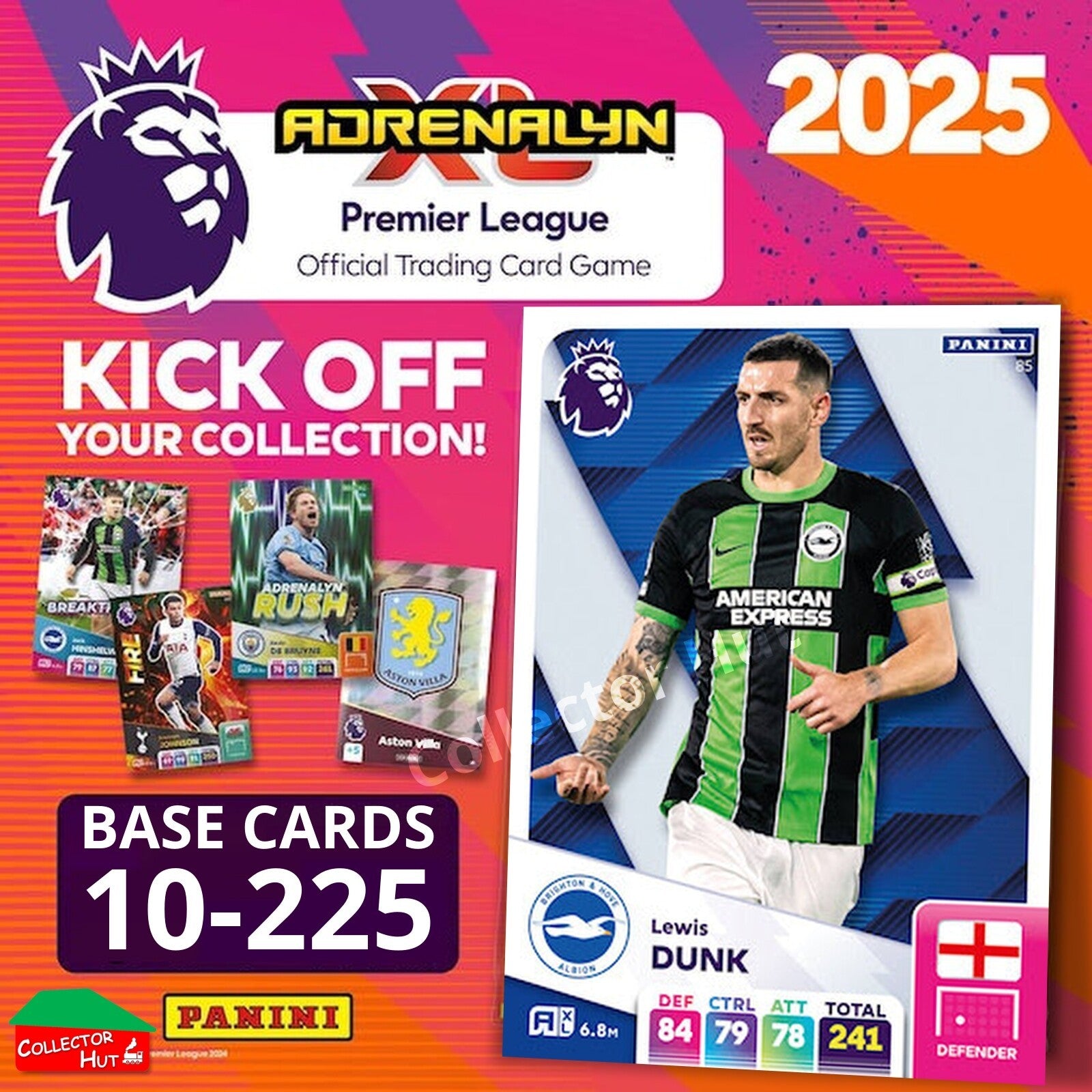 Panini Adrenalyn XL Premier League 2025 2024/25 Base & Foils #10-225