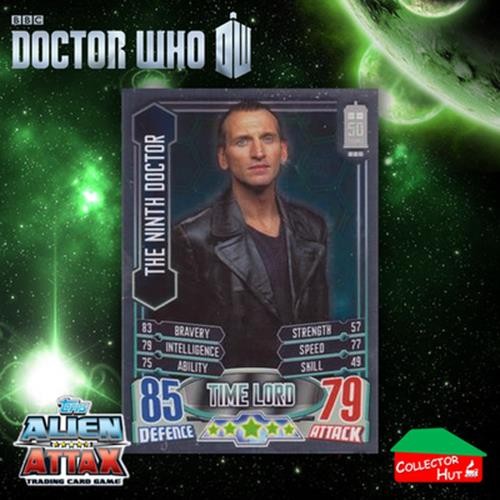 Topps Dr Who Alien Attax 50th Anniversary Edition RARE Limited & Companion Cards