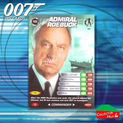 James Bond 007 Commander Spy Cards BASE COMMON YOU CHOOSE