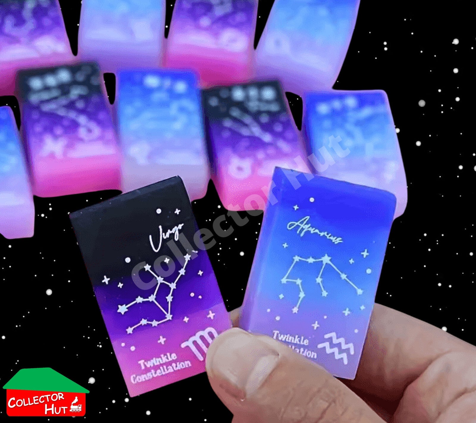 Constellation Zodiac Novelty Erasers Gift Set 12pcs