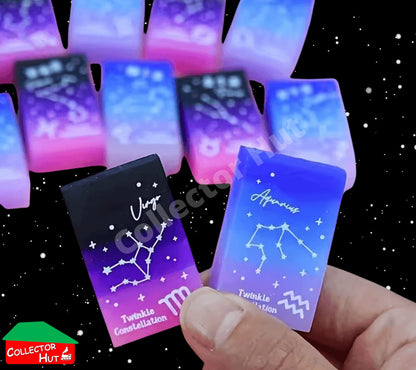 Constellation Zodiac Novelty Erasers Gift Set 12pcs