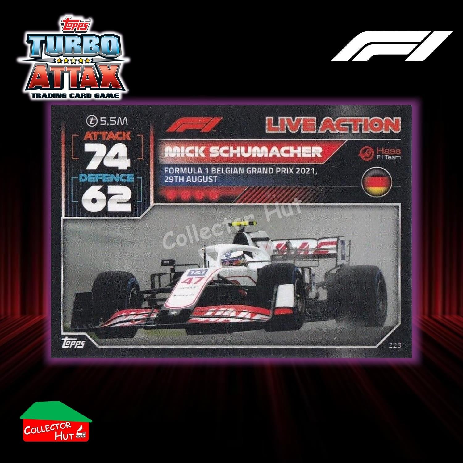 Topps Turbo Attax Formula 1 F1 2022 #136-279 Base Cards YOU CHOOSE