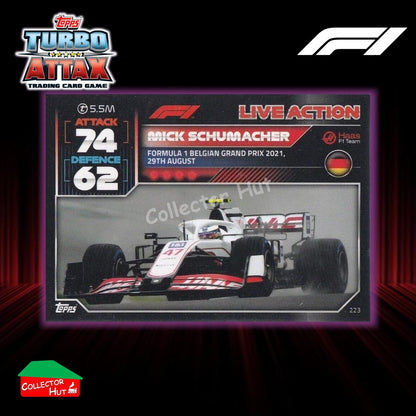 Topps Turbo Attax Formula 1 F1 2022 #136-279 Base Cards YOU CHOOSE