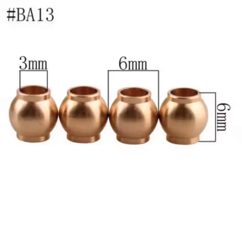 RC Model Car Suspension Bushings Metal Cap Fittings
