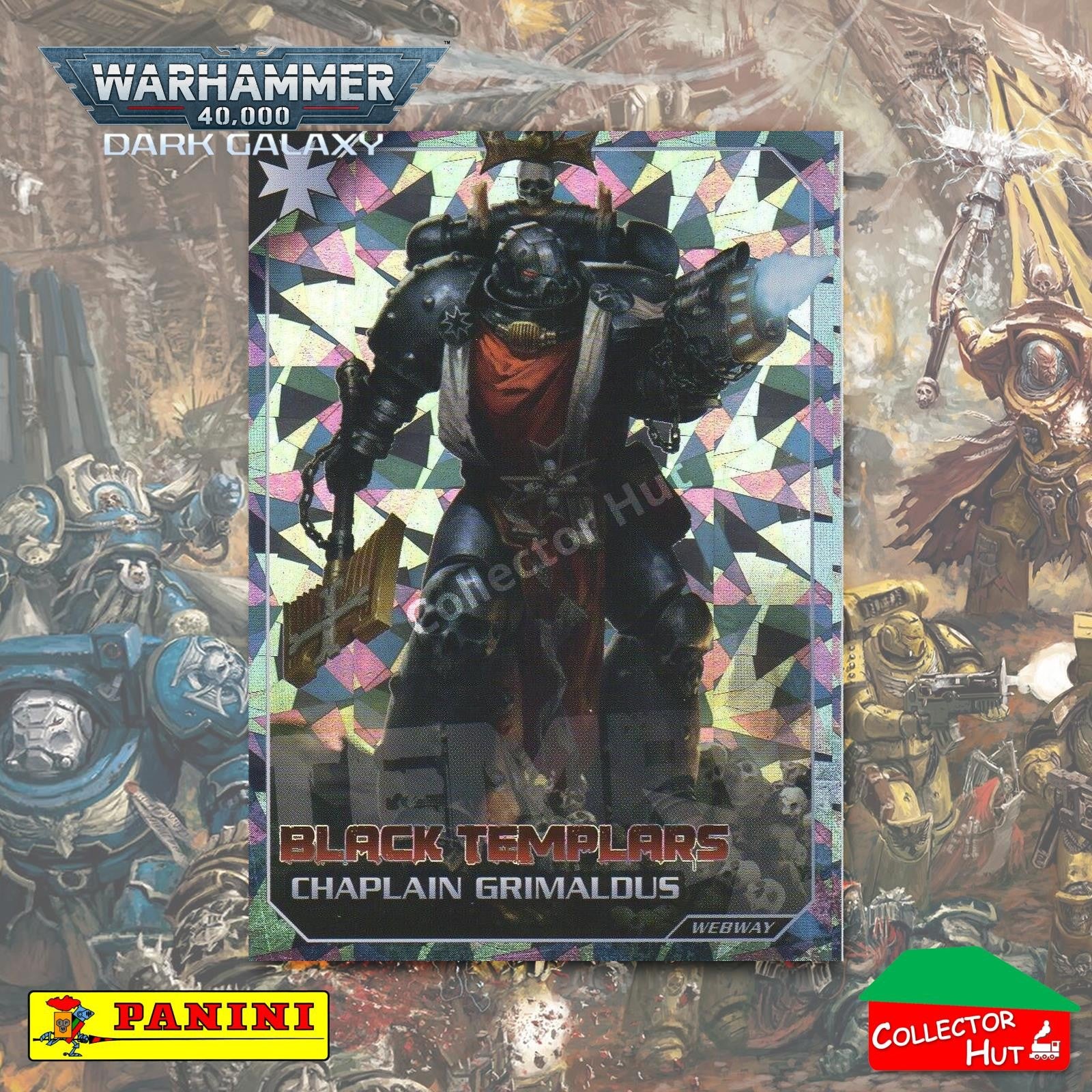 PANINI Warhammer 40,000 Dark Galaxy Webway Inferno Adamantium Limited FOIL Cards