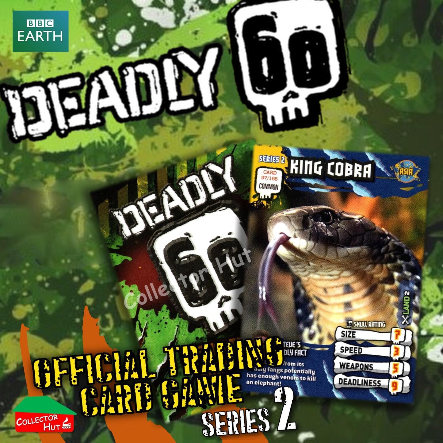 CBBC Deadly 60 Season 1 + 2 Trading Cards  Choose Your Cards
