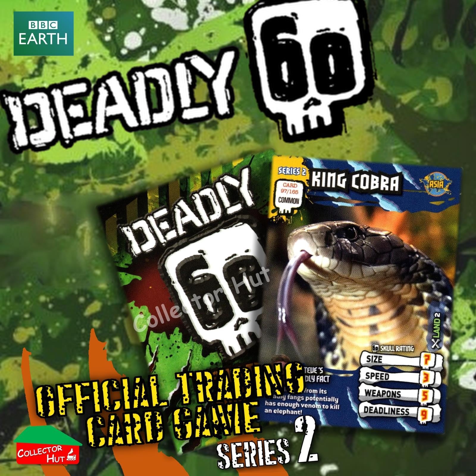 CBBC Deadly 60 Season 1 + 2 Trading Cards  Choose Your Cards