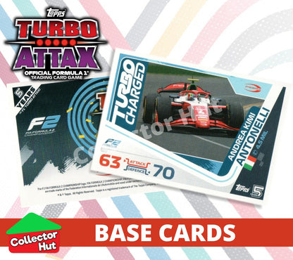 Topps Turbo Attax Formula 1 F1 2024 #167-312 Base Cards YOU CHOOSE