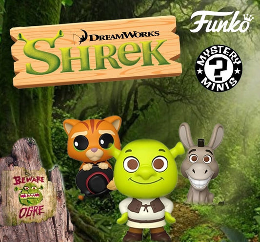 Funko Mystery Minis Shrek Figurines Dreamworks