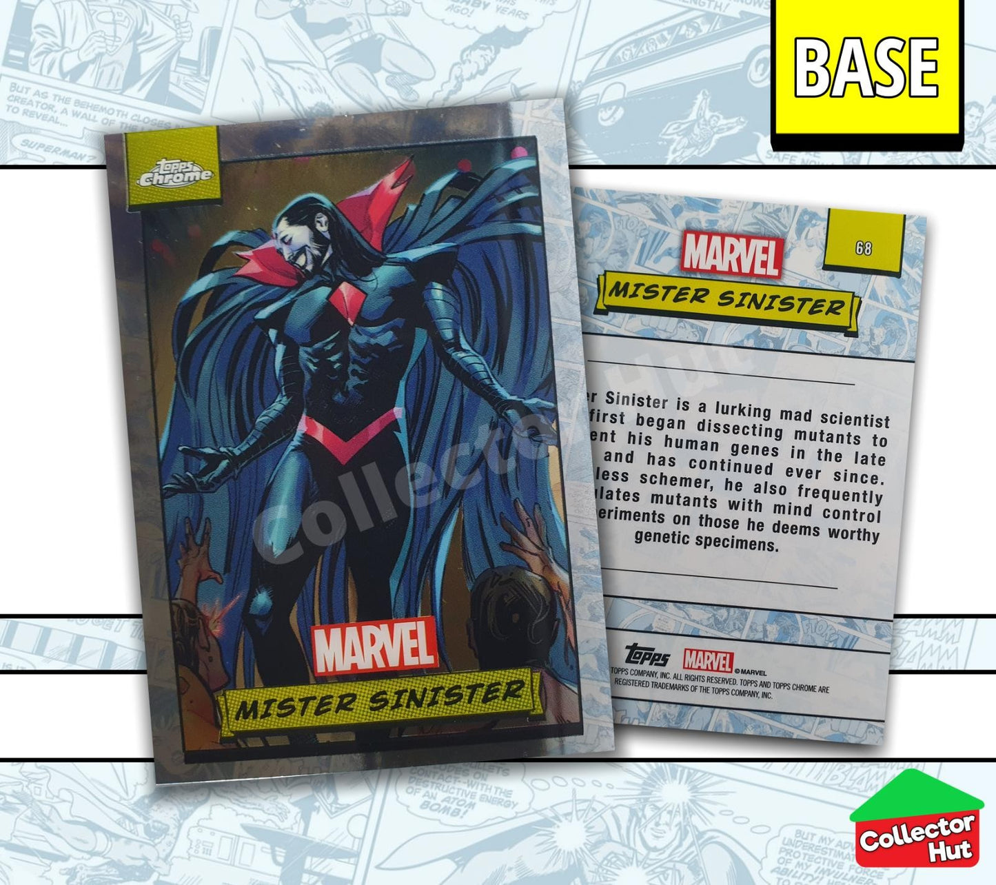 Marvel Topps Chrome 2024 Base Card Collection 1-150 YOU CHOOSE