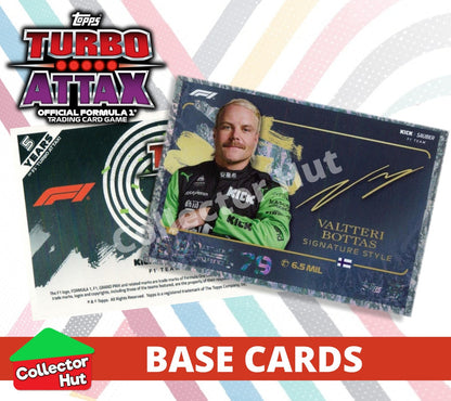 Topps Turbo Attax Formula 1 F1 2024 #1-166 Base Cards YOU CHOOSE