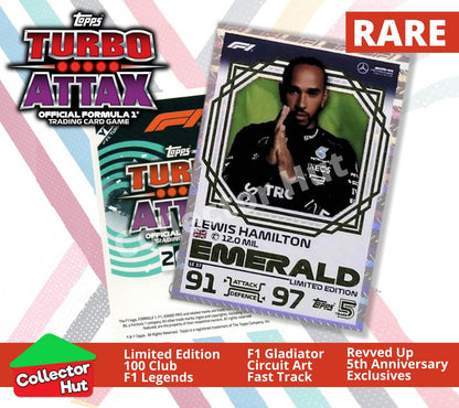 Topps Turbo Attax Formula 1 F1 2024 #313-344 RARE Limited Cards YOU CHOOSE