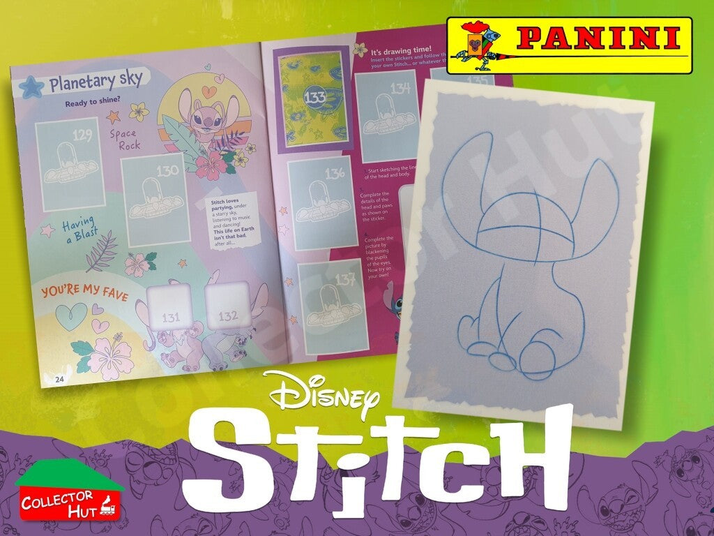 Panini Disney Stitch Single Stickers Lilo & Stitch 2024