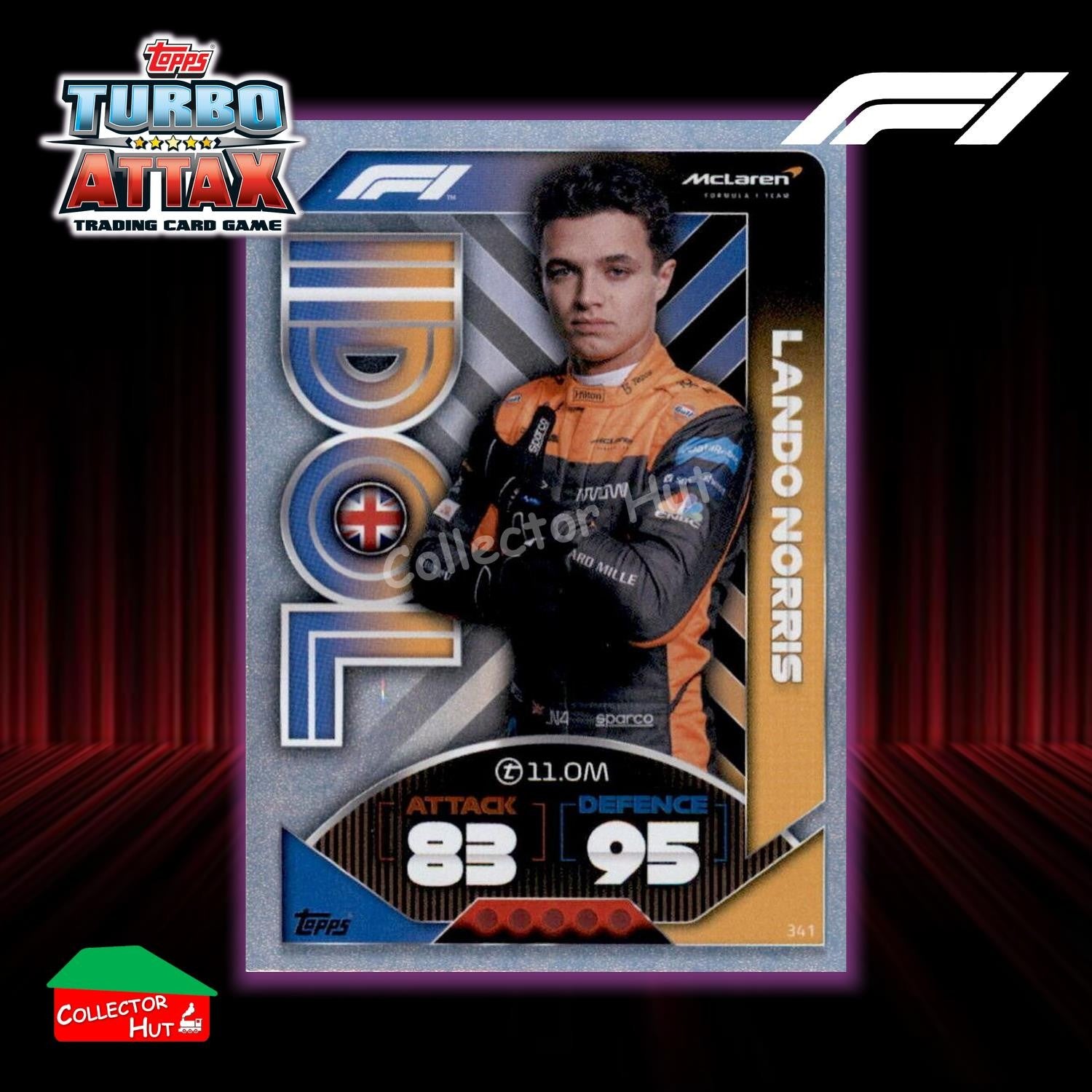 Topps Turbo Attax Formula 1 F1 2022 Limited Edition, 100 Club & Foil Cards