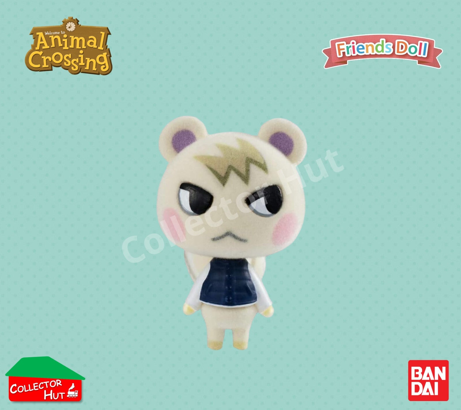 Animal Crossing Friends Doll Mini Flocked Figures New Horizons