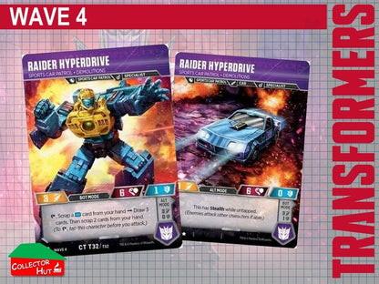 Transformers TCG CHARACTER Trading Cards All Waves